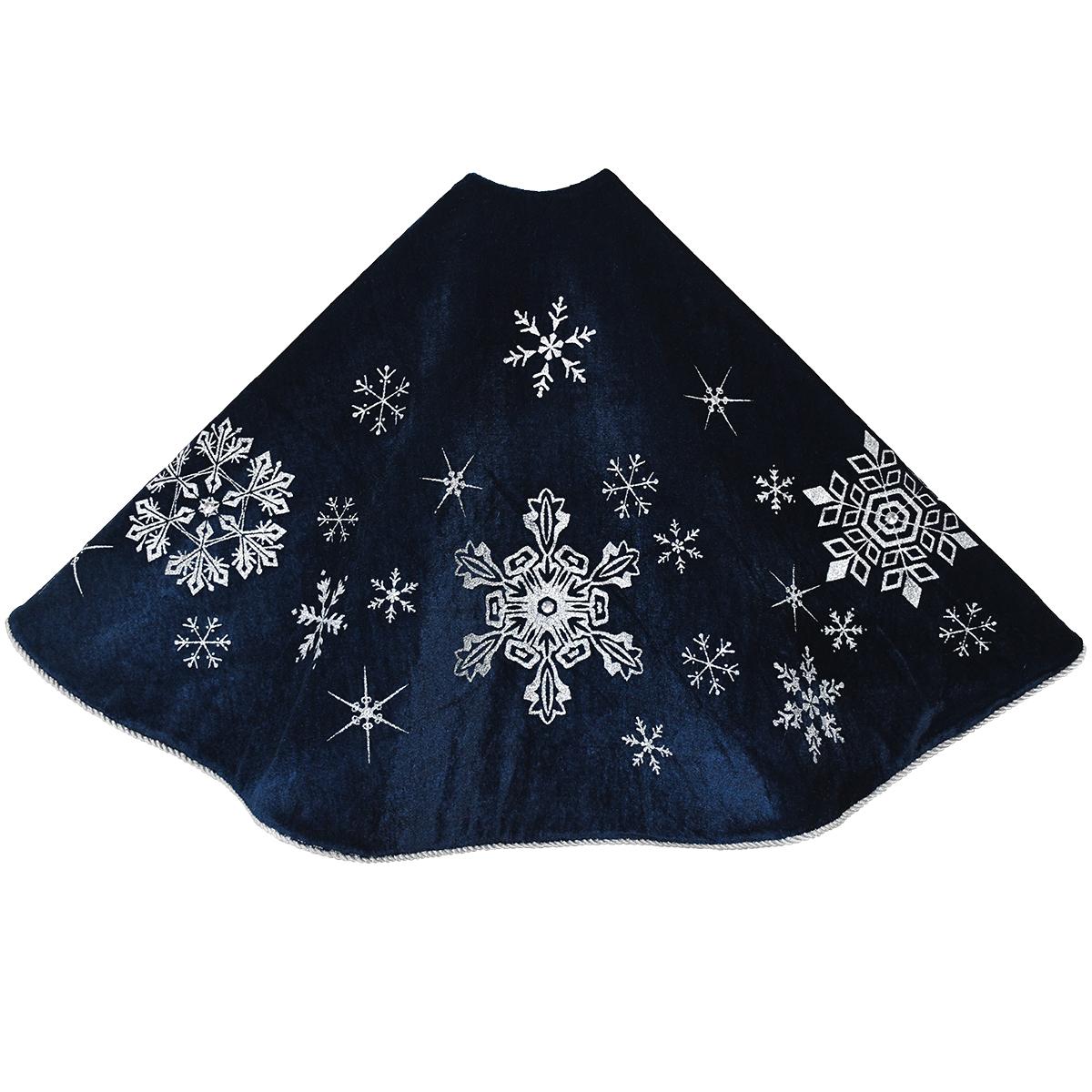 Navy Tree Skirt 